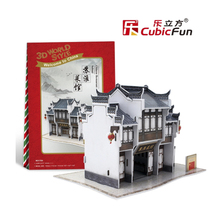 T72 3D Пазлы Su Huai Ресторан DIY креативный подарок Обучающие игрушки Тайвань китайский паб креативный Детский пазл 2024 - купить недорого