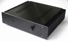 WA43 All aluminum amplifier chassis / Preamplifier case / AMP Enclosure  DIY box (463 *110*412mm) 2024 - buy cheap