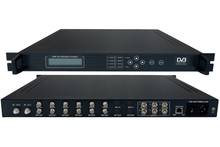 6 * Φ к 4QAM трансмодулятор с MUX-Scrambler 6 * DVB-S2/S2 + 6 * ASI in,4 * DVB-S RF out QAM Modulator 2024 - купить недорого
