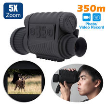 Digital Optical Infrared 6X50 Night Vision Device Monocular 200M Range Night Vision Telescope Picture and Video For Hunting 2024 - buy cheap