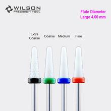 4.00 mm Cone Bit - WILSON White Ceramic Nail Drill Bit 2024 - buy cheap