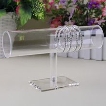 Bracelet/Bangle/Jewelry/Watch/Props Display Stand Holder T-bar Rack, Transparent 2024 - buy cheap