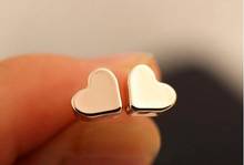 30Pairs Tiny Heart Studs Earrings Simple Love Heart Stud Earrings Cute Small Geometric Stud Earrings for Women Jewelry 2024 - buy cheap