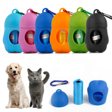 Dispensador de bolsas de basura para perro o mascota, conjunto de bolsas de basura, soporte dispensador de bolsas de basura para popó 2024 - compra barato
