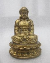 Buda de cobre antigo coleção na china, estátua de buda 2024 - compre barato