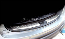 Нержавеющая сталь Внутренний Задний бампер протектор накладка педаль лампы колпаки подходят для Mazda CX-5 CX5 2013 2014 2015 2016 2024 - купить недорого
