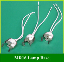 MR16 Lamp Holder with Clip / Durable LED Spotlught Base 100PCS 2024 - buy cheap