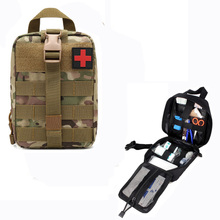 Походная тактическая сумка для повседневного использования с системой «Молле», сумка для оказания первой помощи, набор для выживания, посылка для путешествий, кемпинга, альпинизма, медицинские наборы, сумка 2024 - купить недорого