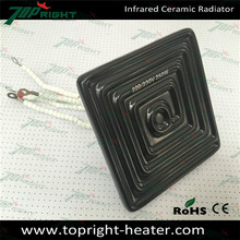 Ceramic Heater Board 122*122MM 220V/230V 250W Black Flat Top Upper Infrared Ceramic Heating Plate 2024 - buy cheap