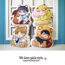Love and Producer pillow toy Anime Lucien Gavin Victor Kilo stuffed doll double sided case cosplay 50cm for gift 2024 - buy cheap
