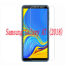 Película protetora de vidro temperado 9h para samsung galaxy a7 (2018) a750 a750f com cobertura de vidro 2024 - compre barato