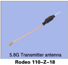 Free Shipping 100% Original Walkera Rodeo 110 Spare Parts 5.8G Transmitter antenna Rodeo 110-Z-18 Free Track Shipping 2024 - buy cheap