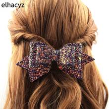 10pcs/lot 5'' Boutique Bowknot Princess Hairgrips Glitter Hair Bows Dance Party Bow Hair Clip Girls Hairpin Hair Accessories 2024 - buy cheap