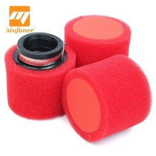 Filtro de ar para motocicleta, corrida, scooter, bicicleta, dirt pit, atv, para gy6, 50cc, 35, 42, 48mm 2024 - compre barato