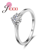 Wedding Bridal Elegant Ring 925 Sterling Silver Anniversary Fashion Jewelry Cubic Zirconia Finger Jewelry Fast Shipping 2024 - buy cheap