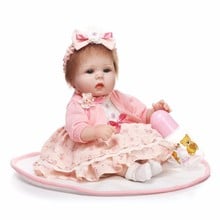 poupee real silicone reborn baby dolls girls 40cm juguetes Early Educational brinquedos menina toys for girls children boneca 2024 - buy cheap