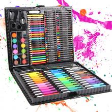 150pcs/set Markers Children Drawing Set Painting Art Water Color Pen Crayon Oil Pastel Paint Brush Tool School 2024 - buy cheap