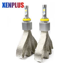XENPLUS led headlight bulbs H11 LED H4 H7 D2S HB3 HB4 9004 9005 XHP70 110W 13200LM Super Bright Powerful Fog lamp for auto 2024 - buy cheap