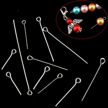 200pcs/bag Glossy Silver Colors Metal Ball Heads Pin Needle DIY Supplies For Jewelry Making Findings Accessories Wholesale 2024 - buy cheap
