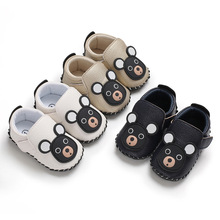 New PU Bear Fashion Sneakers Newborn Baby Crib Shoes Boys Girls Infant Toddler Soft Sole First Walkers Baby Shoes 2024 - buy cheap