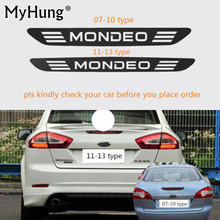 For Mondeo 2007-2010 For Ford Mondeo 2011-2013 Carbon Fiber Rear Windshield Brake Light Decoration Sticker Brake Lights Sticker 2024 - buy cheap