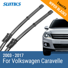 SUMKS Wiper Blades for Volkswagen Caravelle T5 T6 2003 2004 2005 2006 2007 2008 2009 2010 2011 2012 2013 2014 2015 2016 2017 2024 - buy cheap