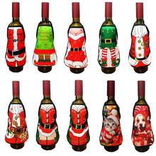 Mini Wine Bottle Apron Cover Birthday Wedding Anniversary Christmas Funny Gift  Idea For Dinner BBQ Festive Holiday Decorations 2024 - buy cheap