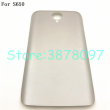New 5.0 inches Battery Door Back Cover Housing Case For Lenovo S650 S658T Replacement Parts With Logo 2024 - buy cheap