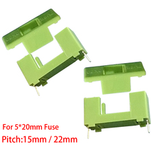 5*20mm 5x20mm 6.3A 250V 15mm 22mm Pitch PTF-77/78 PCB Board Welding Panel Mount Socket Block Box Fuse Holder With Cover 2024 - buy cheap