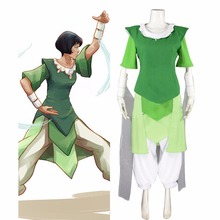 Custom Made Avatar: The Legend of Korra Season 3 Opal Cosplay Costume Women Girls Cosplay Top Skrt Pants L0516 2024 - buy cheap