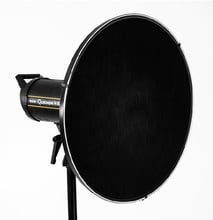 55cm / 22" Studio White Beauty Dish Bowens Mount + Honeycomb Grid + Diffuser Sock for Godox Flash Storbe 2024 - buy cheap