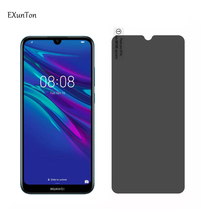 JGKK-Protector de pantalla de privacidad para Huawei Y6 Y7 Pro 2019, cristal templado negro antiespía para Huawei Y6 Y7 Pro 2019 2024 - compra barato