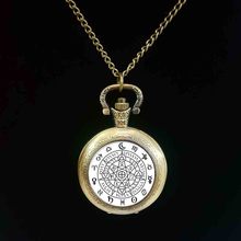 Sigil relógio de bolso magia de três relógios, gargantilha statement de aço, para mulheres, acessórios vestidos, 1 peça 2024 - compre barato