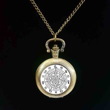 1 шт. Sigil черные часы Magic Witchcraft Power Of Three pocket watch чокер эффектные стальные карманные часы для женщин аксессуары для платья 2024 - купить недорого