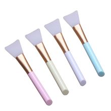 Candy Color Silicone Face Mask Brush Flexible Facial Mud Applicator Body Lotion Cream Mixing Cosmetic DIY Makeup Beauty Tool 2024 - buy cheap