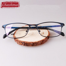 Chashma 2018 Male Prescription Frame armacao oculos de grau Eye Glasses Frames Men with Blue Gray Black Gray Color 2024 - buy cheap