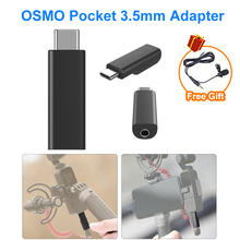 Osmo Pocket 3.5mm Mic Adapter Supports External 3.5mm Microphone for higher-quality Recording Compatible With DJI Osmo Pocket 2024 - buy cheap