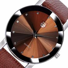 Superior Men Luxury Stainless Steel Quartz Military Sport Leather Band Dial Wrist Watch July 15* 2024 - buy cheap