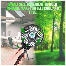 Mini Fan Portable USB Fan Ventilation Foldable Air Conditioning Fans Foldable Cooler Operated Hand Held Cooling Fan 2024 - buy cheap