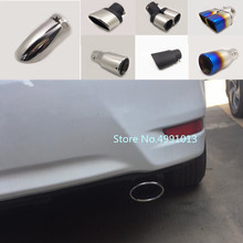 car cover muffler exterior rear back end pipe dedicate exhaust tip tail outlet ornament For Toyota Corolla Altis 2017 2018 2019 2024 - buy cheap