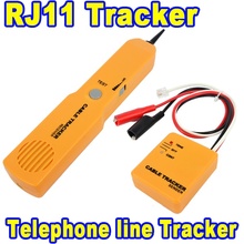 Kebidumei RJ11 Network Phone Telephone Cable Tester Toner Wire Tracker Tracer Diagnose Tone Line Finder Detector Network Tools 2024 - buy cheap