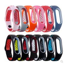 Silicone Strap Bracelet For xiaomi mi band 3 4 Wristband Belt Mi Band 3 4 Bracelet Strap wrist 2024 - buy cheap