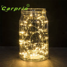 Super 2M 20LED Button Cell Powered Silver Copper Wire Mini Fairy String Lights 2024 - buy cheap
