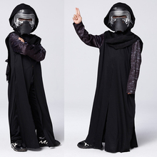 2022 New Arrival Boys Deluxe Star Star The Force Awakens Kylo Ren Classic Cosplay Clothing Children Kids Halloween Movie Costume 2024 - buy cheap