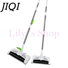 Jiqi-vara de limpeza elétrica sem fio, coletora de poeira e vassoura, sem fio, recarregável 2024 - compre barato