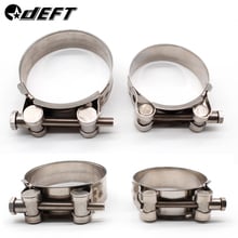 DEFT 304 Stainless Steel Strengthen Hose Clamp Circular Pipe Clamp Air Water Tube Clips Water Pipe Fasteners Fuel Hose Clamp 2024 - compre barato