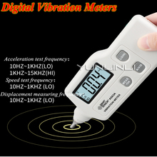 Digital Vibration Meters High Precision Handheld Vibration Tester Gauge Multimeter Vibrometer Analyzer Device AS63A 2024 - buy cheap