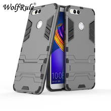 For Cover Huawei Honor 7X Case On Huawei Honor 7X Silicone Rubber Robot Armor Hard Back Phone Cover Case for Huawei Honor 7X 2024 - buy cheap