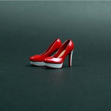 1:6 Scale Female Red High-heeled shoes for 12inch Action Figure Phicen Women Body Model toys m5 2024 - buy cheap