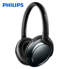 Оригинальная Philips SHB4805 беспроводная гарнитура/Bluetooth наушники с регулятором громкости стерео бас для Iphone X Galaxy Note 8 2024 - купить недорого